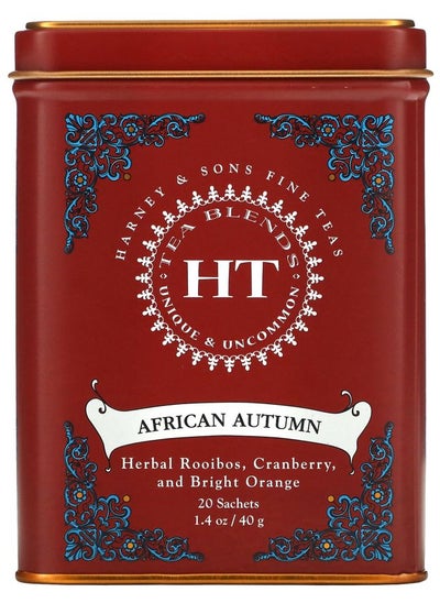 Buy HT Tea Blend African Autumn 20 Sachets 1.4 oz (40 g) in UAE