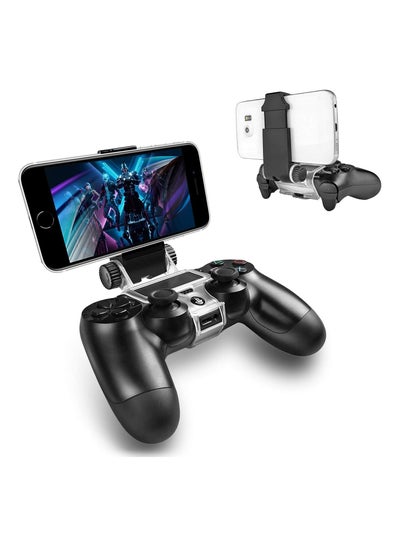 Buy Phone Clip Holder for Playstation 4 Slim Pro PS4 Wireless Controller Adjustable Mobile Game Clamp Mount Stand for Playstation 4 Remote Play in Saudi Arabia