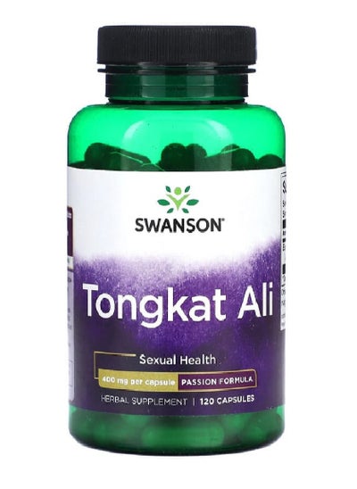 اشتري Herbal Supplements Tongkat Ali 400 mg Capsule 120cap في الامارات