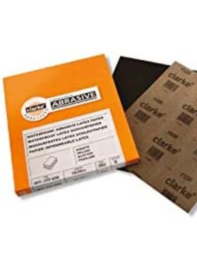 Buy Waterproof 120 Grit Sanding Paper Set (50 Pieces) in UAE