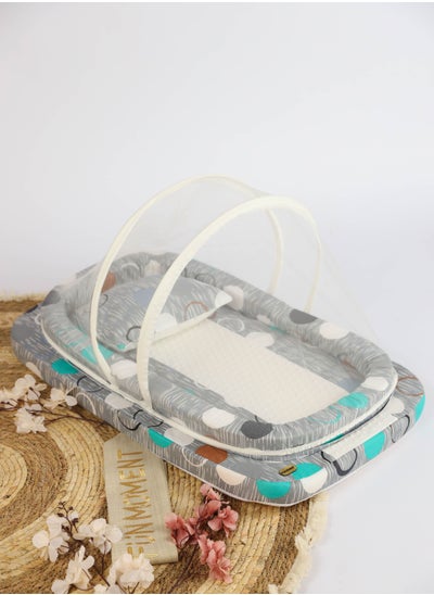 Buy An ultra-soft and breathable newborn sponge bed with a variety of designs in Saudi Arabia