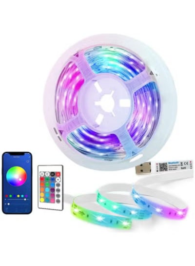 Smart LED Strip Lights 5M (16.4ft), Smart RGB LED Light Strip ...