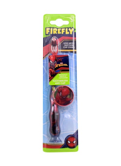 Buy Marvel Spider-Man T.Brush W/ 3D Cap in UAE