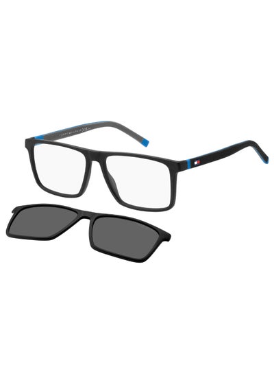 Buy Men's UV Protection Sunglasses Th 2086/Cs Black 41.2 - Lens Size: 56 Mm in UAE