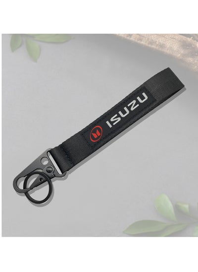 Buy Premium Type Fabric Strap Keychain Car Key Chain, Home Keychain 1pcs isuzu in Saudi Arabia