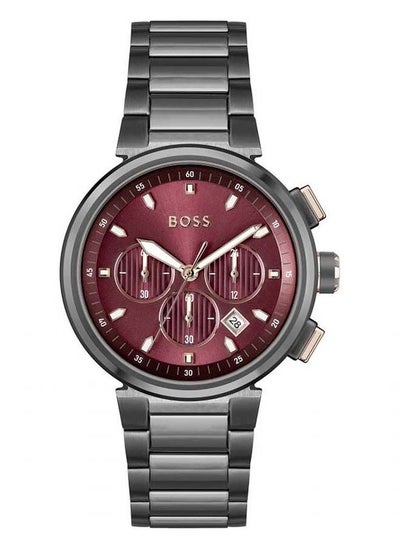 Buy Men's Chronograph Round Shape Stainless Steel Wrist Watch 1514000 - 44 Mm in Saudi Arabia