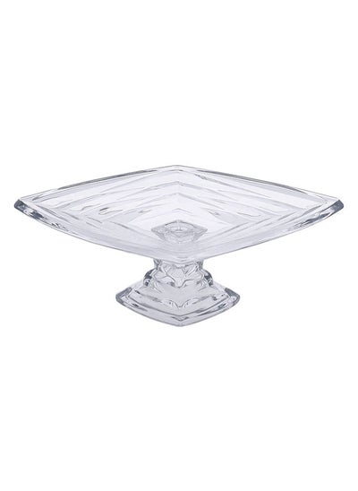 Buy Crystal Serving Stand - Clear 30.5cm in Egypt