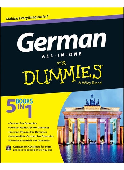 Buy German All–in–One For Dummies: with CD in UAE