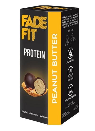 Buy Protein Balls Peanut Butter Flavour 30Gm High Protein Healthy Snack in UAE