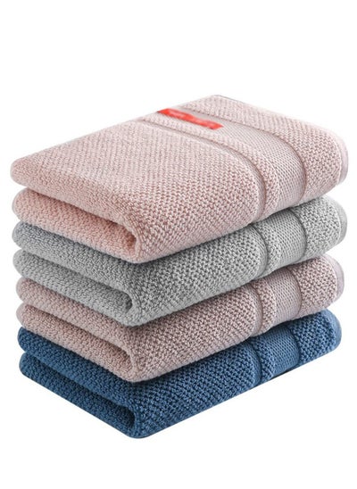 اشتري Adult Towel Cotton Towel,Pure Organic Cotton,Plain Face Wash Face Towel,Heavyweight Highly Absorbent,Quick Dry Soft and Plush for Household Daily Face Wash Towel في السعودية