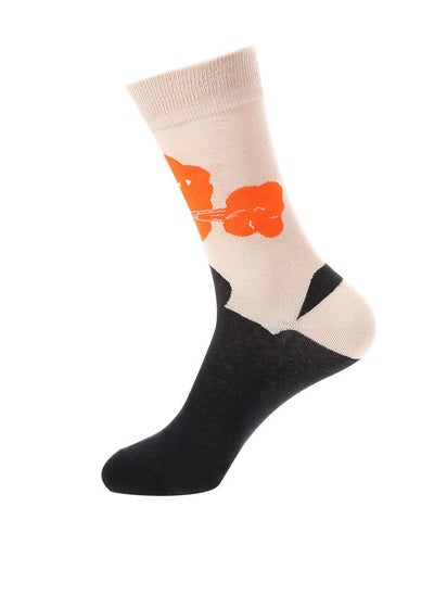 اشتري Unisex Absorb Sweat and Deodorize Socks 3 Pairs High Quality Socks One Size Fits All في الامارات