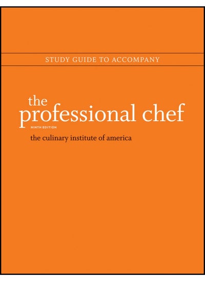 Buy The Professional Chef, 9e Study Guide in UAE