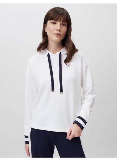 Buy Hooded Long Sleeve Casual Sweatshirt in Egypt