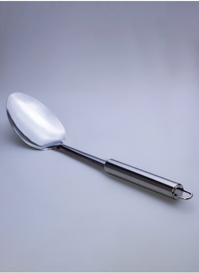 Buy Solid Stainless Steel Spoon for Stirring, Mixing, and Serving in UAE