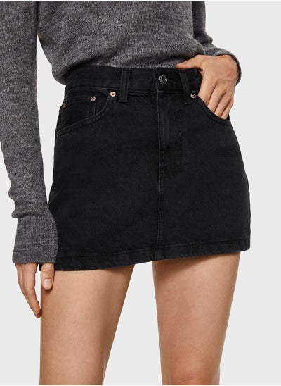 Buy Denim Mini Skirt in Saudi Arabia