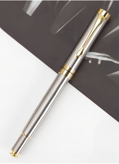 Buy Business signature pen ballpoint pen Silver in Saudi Arabia