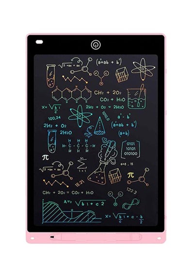 Buy 12-Inch LCD Writing Board Portable Digital Drawing Board Erasable Reusable Colorful Graffiti Board in Saudi Arabia