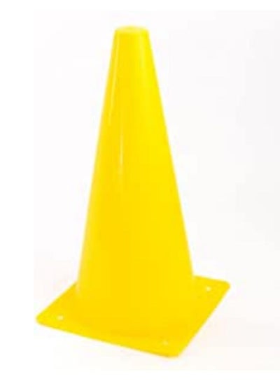 Buy 48cm  Sports & Field Training Cones for Skate, Soccer And Outdoor Games - TI006 - Yellow in Egypt