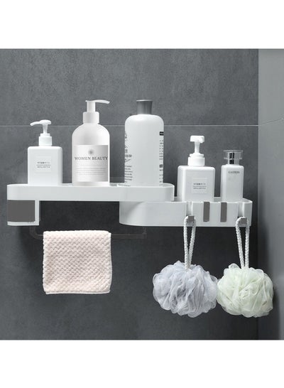 Shower Caddy Shelf Organizer, KASTWAVE 2-Pack Shower Caddy