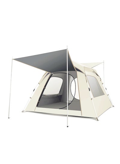 اشتري خيمة التخييم الأوتوماتيكية خيمة المظلة الهيدروليكية الأوتوماتيكية للتخييم والمشي لمسافات طويلة والسفر أو الشاطئ (تتضمن حصيرة مقاومة للرطوبة) في السعودية