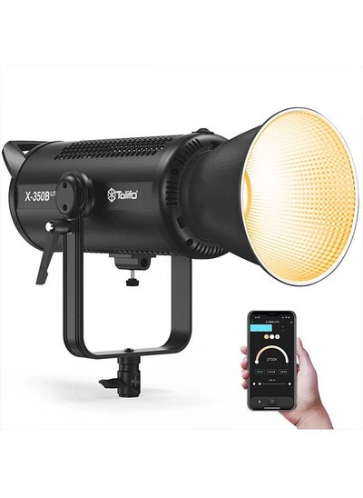 Buy Tolifo 350W Bi-Color LED Video Light, X-350B Lite COB Continuous Output Lighting with APP Control Bowens Mount, 68700Lux/1m 2700K-6500K CRI97+ TLCI98+ 12 Lighting Effects for Studio Photography Video in UAE