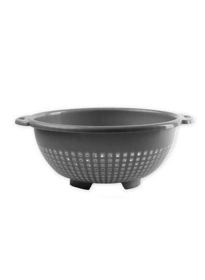 Buy "GAB Plastic, Colander, Silver, Kitchen Drain Colander, Food Strainer Kitchen and Cooking Accessory,  Cleaning, Washing and Draining Fruits and Vegetables, Made from BPA-free Plastic" in UAE