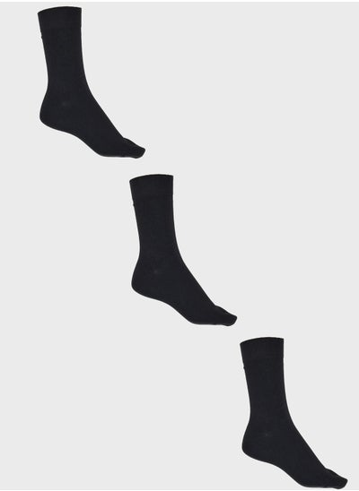 اشتري 3 Pack Essential Socks في الامارات