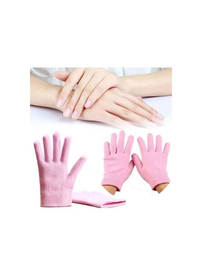 Buy 1 Pair Moisturizing Treatment Gel Spa Gloves Multicolour in Egypt