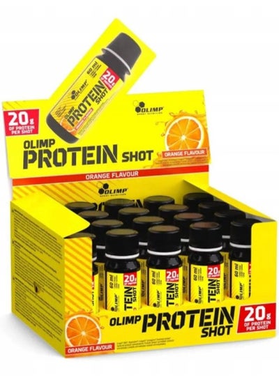 Buy Protein Shot 60 Ml x 20 Pcs , Orange in UAE