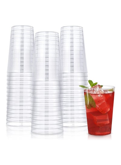 Buy 100 Pack Clear Plastic Cups 12 oz Clear in Egypt