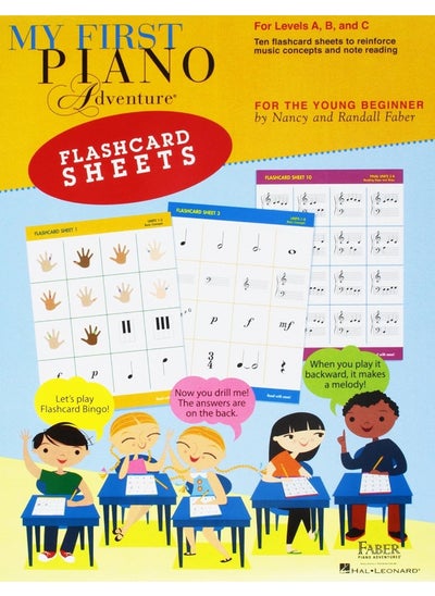 Buy My First Piano Adventure¸ Flashcard Sheets: For the Young Beginner in UAE