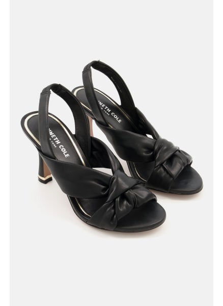 اشتري Women Medium Blanche 85 Knot Slingback Sandals, Black في الامارات