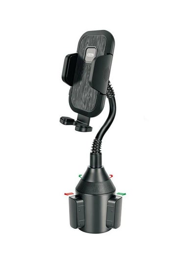 Buy Go Des GD-HD766 Car Cup Holder Strong Grip Rotatable Head 360 Degree in Saudi Arabia