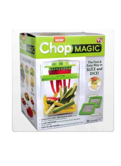 Buy The Chop Magic Slicer for vegetables and fruits is easy to use in Saudi Arabia