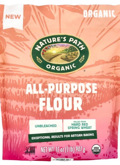 اشتري Organic All-Purpose Flour Unbleached 32 oz (907 g) في الامارات