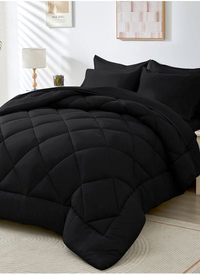 Buy Snooze,Plain winter quilt, 220*235cm, Black in Egypt