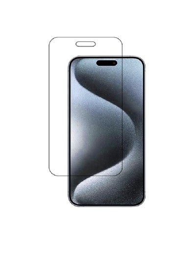 Buy iPhone 14 glass screen protector. 9H hardness, ultra-thin, transparent, bubble-free HD in Saudi Arabia