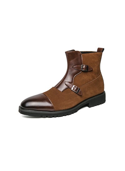 Buy New Men's Casual Leather Boots in Saudi Arabia