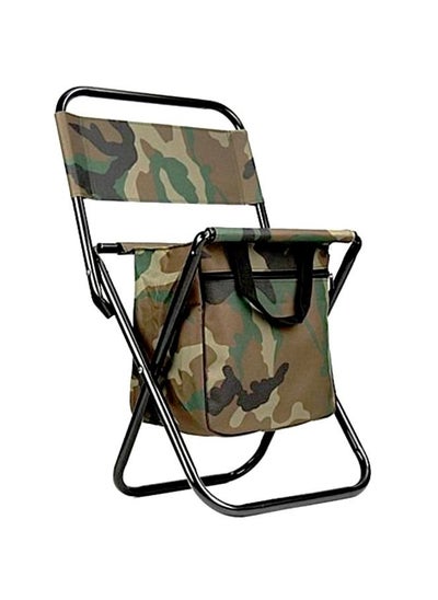 Buy Camping Chairs Heavy Duty Folding Chair for Outdoor Use Lightweight Backrest Fishing Picnic Chair in Egypt