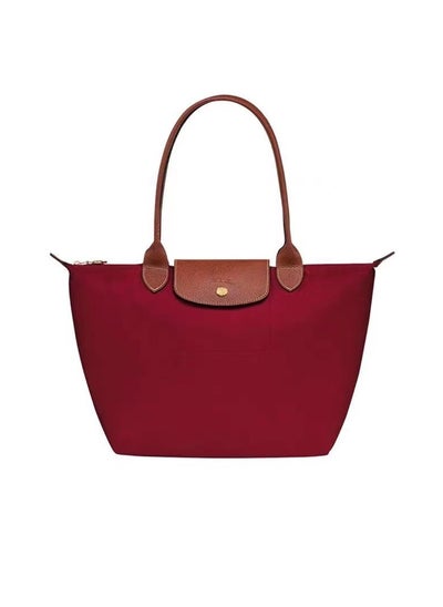 Buy Longchamp Canvas Dumpling Buns Travel Bag in UAE