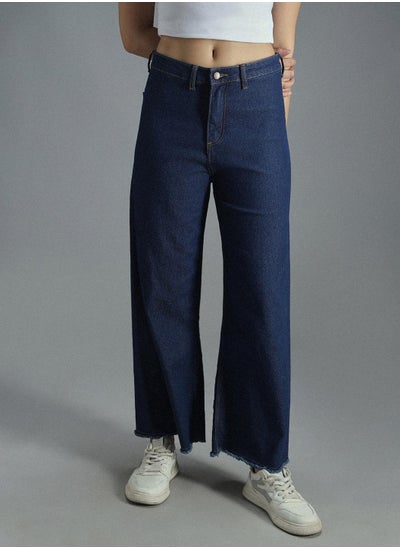 اشتري Women 90's Straight High-Rise Cotton Jeans في الامارات