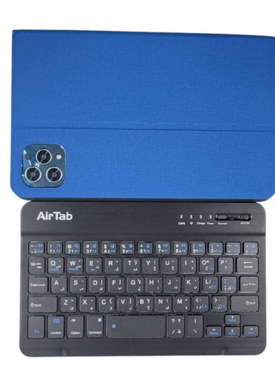 Buy Airtab A08 Ram 16GB Rom 1TB 10000mAh Battery With Keyboard Blue in Saudi Arabia