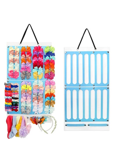 Buy Bow Holder for Girls Hair Bows, Hair Clips Storage Hanger w, Hair Accessories Organizer, Wall Hanging for Girl Room 1 Item in UAE