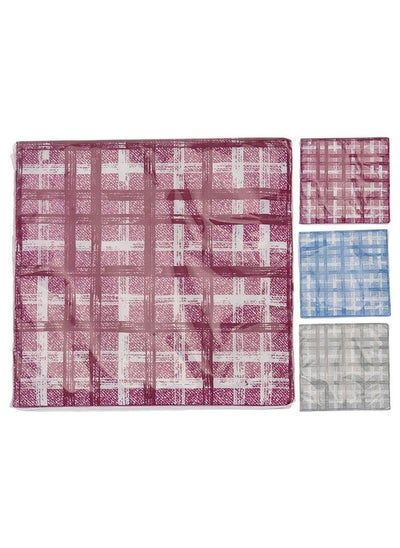 اشتري Assorted Table Napkins 20 Pcs 33X33 cm في الامارات