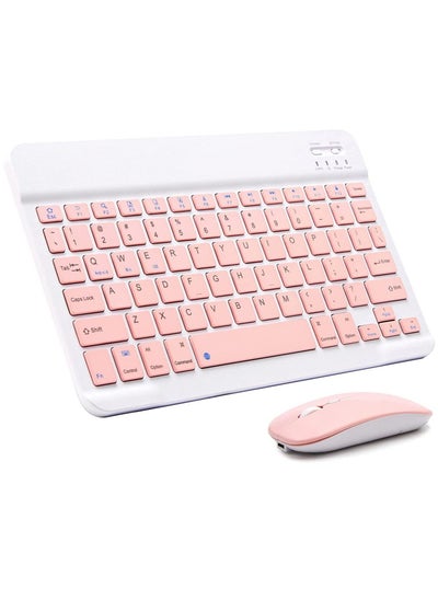 اشتري Wireless Keyboard Mouse Set for Apple iPad iPhone iOS 13 في الامارات