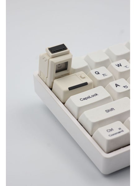 Buy Retro Macintosh Style Backlit Keycaps for Mechanical KeyboardK01 silver gray K01 silver gray in Saudi Arabia