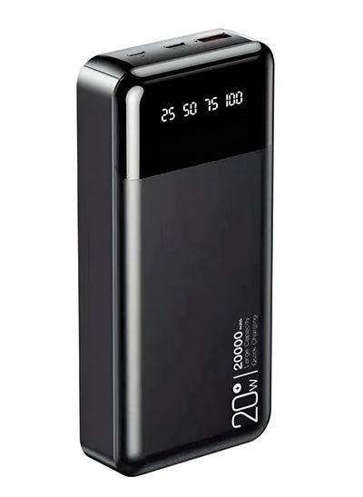 Buy XO Fast Charging Power Bank (PR192) PD20W/QC18W Digital LED Display 20000 MAh in Egypt