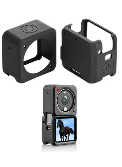 Buy Protective Shell Attachments Snap-in Design Easy to install, Silicone Protective Case for DJI Action 2 Sports Camera in UAE