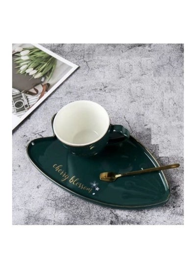 اشتري BLOSSOM Mug On Plate SJ11407-1 Oxford Green 030676 في مصر