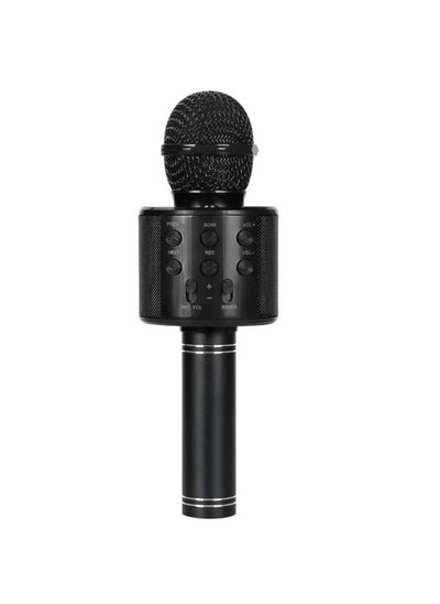 Buy Bluetooth Wireless Microphone Handheld Karaoke Mic Usb Mini Home Ktv For Music Playing Singing Speaker Player in Saudi Arabia